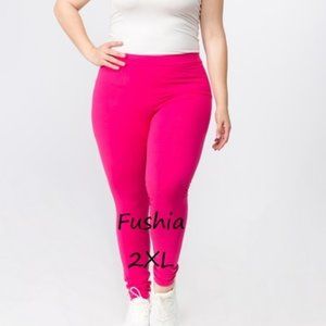 Basic Pima Cotton High Rise Leggings